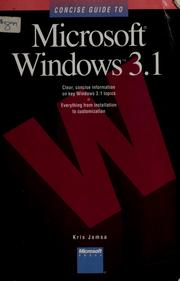 Cover of: User's guide to Microsoft Windows 3.1 by Kris A. Jamsa