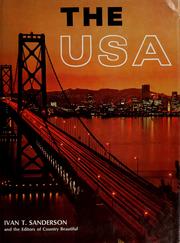 Cover of: The USA by Ivan Terence Sanderson
