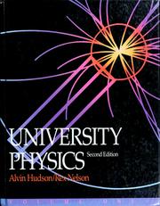 Cover of: University physics by Alvin Hudson