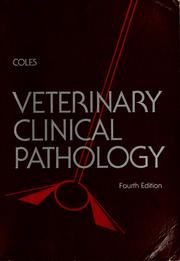 Cover of: Veterinary clinical pathology by Embert H. Coles