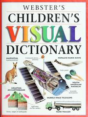 Cover of: Webster's childrens visual dictionary