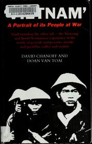 Cover of: Vietnam: a portrait of its people at war