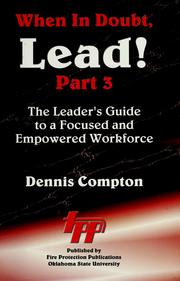 Cover of: When in Doubt, Lead!