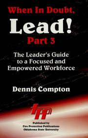 When in doubt, lead-- by Dennis Compton