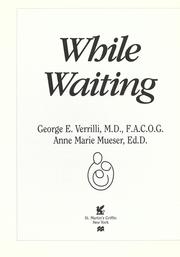 Cover of: While waiting