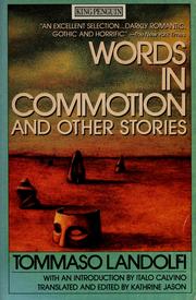 Cover of: Words in commotion and other stories by Tommaso Landolfi