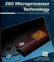 Cover of: Z80 microprocessor technology: hardware, software, and interfacing