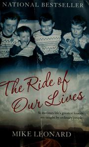 Cover of: The ride of our lives: roadside lessons of an American family