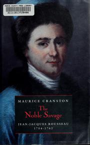 Cover of: The noble savage by Maurice Cranston