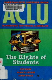 Cover of: The rights of students