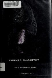 Cover of: The stonemason by Cormac McCarthy