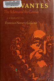 Cover of: Cervantes by Francisco Navarro y Ledesma