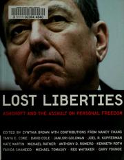 Cover of: Lost Liberties by Aryeh Neier