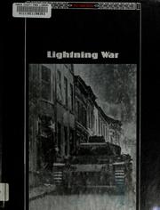 Cover of: Lightning War (The Third Reich) by by the editors of Time-Life Books.