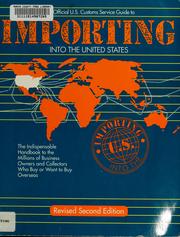 Cover of: Importing into the United States by U.S. Customs Service