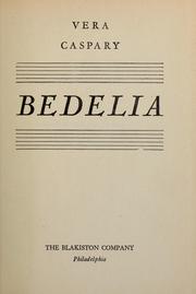 Cover of: Bedelia.