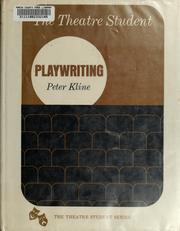 Cover of: Playwriting.