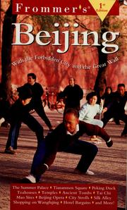 Cover of: Frommer's Beijing (Frommer's Beijing, 1st ed)