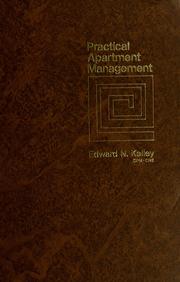 Cover of: Practical apartment management