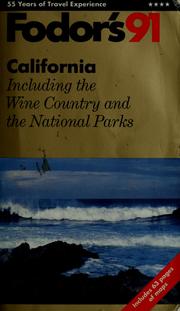 Cover of: Fodor's91 California by Kathleen McHugh