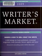 Cover of: 2009 writer's market
