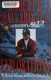 Cover of: Explorations by Robert D. Ballard