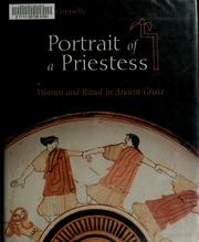 Cover of: Portrait of a Priestess by Joan Breton Connelly