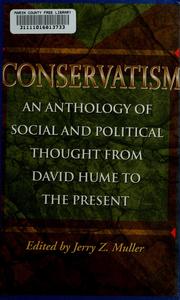 Cover of: Conservatism by edited by Jerry Z. Muller.