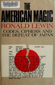 Cover of: The American magic by Ronald Lewin