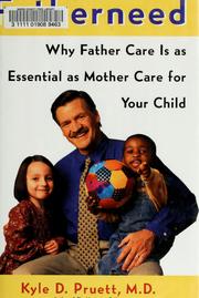 Cover of: Fatherneed by Kyle D. Pruett