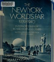 Cover of: The New York World's Fair, 1939/1940 in 155 photographs