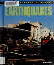 Cover of: Earthquakes