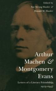 Arthur Machen & Montgomery Evans by Arthur Machen