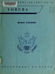 Cover of: Yoruba: basic course