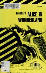 Cover of: Alice in wonderland by Carl Senna