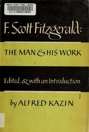 Cover of: F. Scott Fitzgerald: the man and his work.