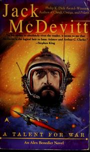 Cover of A talent for war