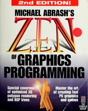 Cover of: Zen of graphics programming by Michael Abrash