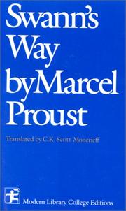 Cover of: Swann's Way by Marcel Proust