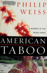 Cover of: American taboo: a murder in the Peace Corps