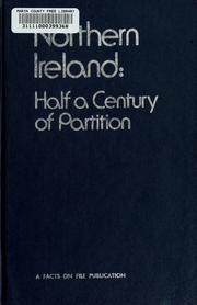 Cover of: Northern Ireland: half a century of partition