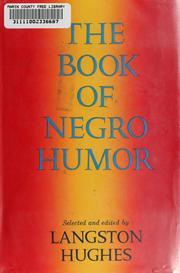 Cover of: The book of Negro humor | 
