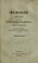 Cover of: Memorie sulla vita del signor G. Francesco Marmontel