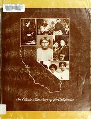 Five views : an ethnic sites survey for California by California. Office of Historic Preservation