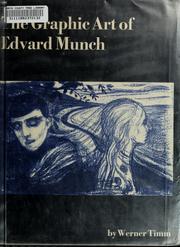 Cover of: The graphic art of Edvard Munch.