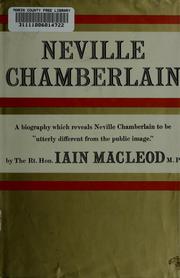 Cover of: Neville Chamberlain.