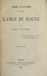 Cover of: L'ange du bagne