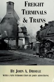 Cover of: FREIGHT TERMINALS & TRAINS by 