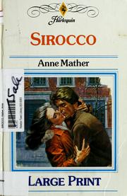 Cover of: Sirocco by Anne Mather