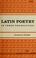 Cover of: Latin poetry in verse translation, from the beginnings to the Renaissance.